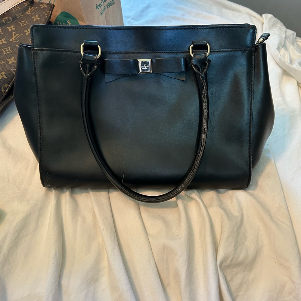 Kate Spade Black Leather Handbag